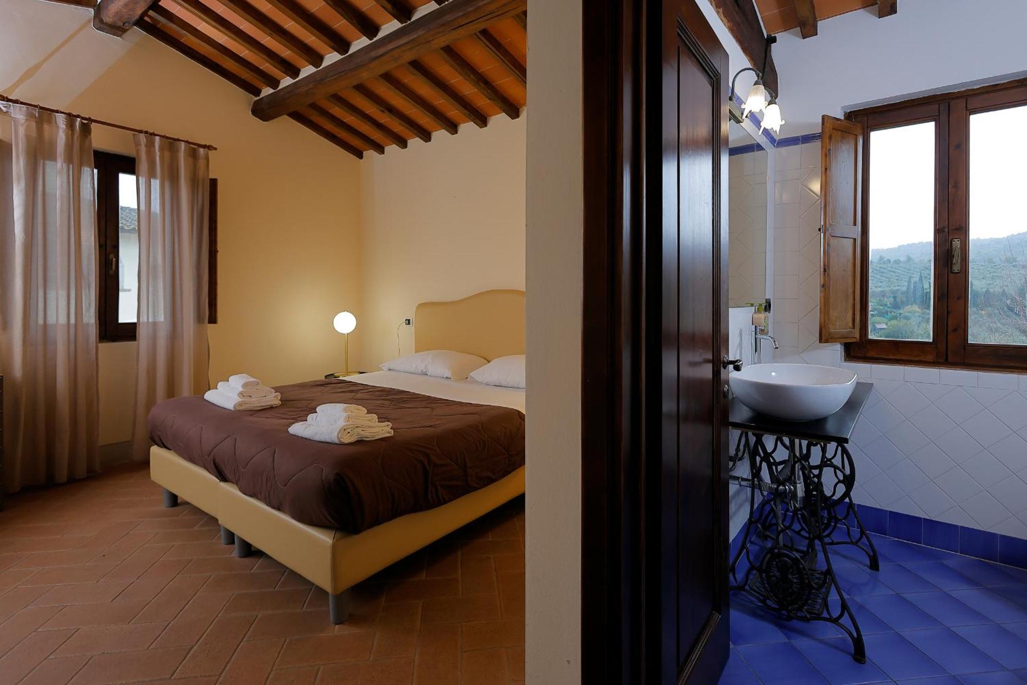 Palagina La Cascina Villa Figline Valdarno Bagian luar foto